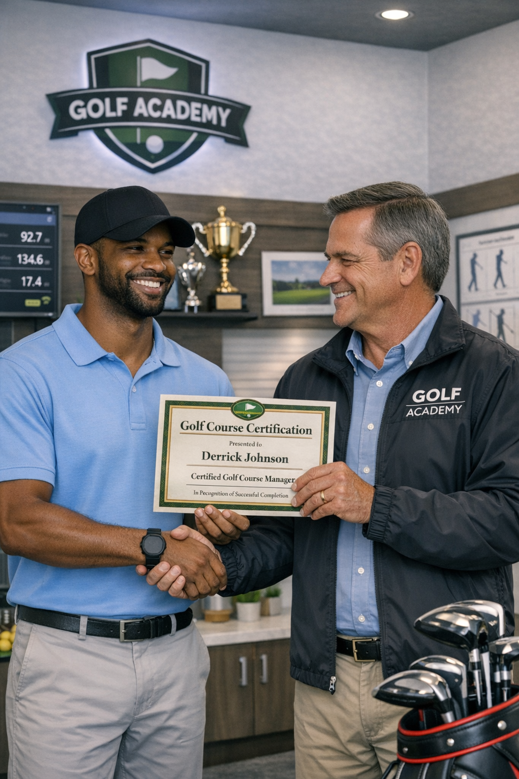 golf academy certification diverse